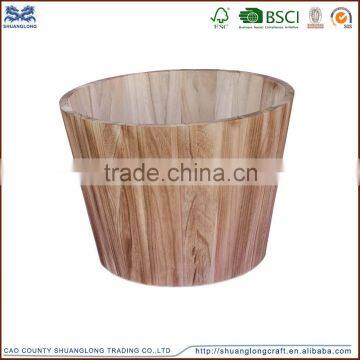 cheap and simple wooden bucket / wooden barrel for sale