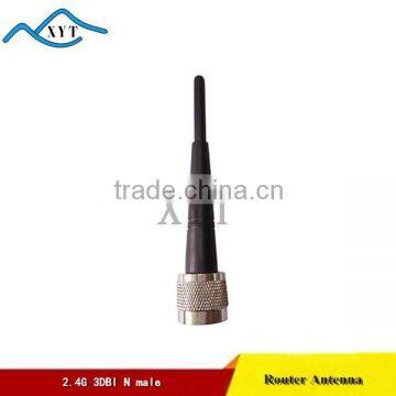 Factory Price 2400-2500MHZ N male 2.4g wifi antenna 3dbi