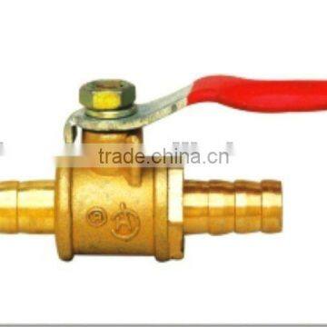 Pneumatic Brass Ball Valve With Hose Barb