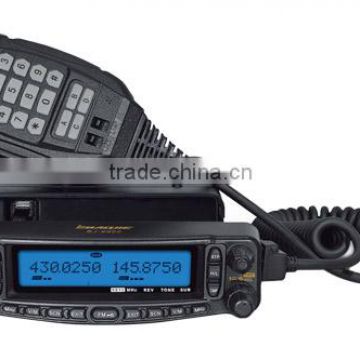 Baojie BJ-9900 mobile radio VHF/UHF dual reception car FM Scrambler DTMF mic,BJ-9900 Mobile Car radio