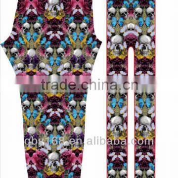 Wholesale Skull Clothing Silk Stockings Girls Printed Pantyhose