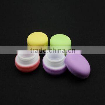Colorful Plastic Macaron Shape Empty Cute Lip Balm Container Quality Choice photo-4