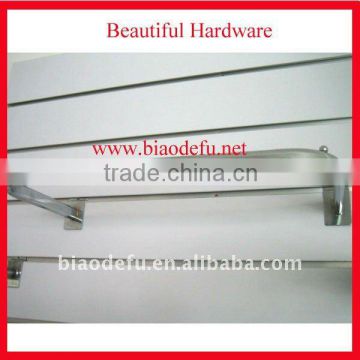 Garment store display hangrail brackets