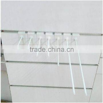 Supermarket Metal Powder White Display Hook for Slating photo-2