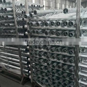 Supply galvanized steel ringlock scaffolding system