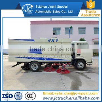 Manual transmission type and new condition left hand drive cleaner truck factory price