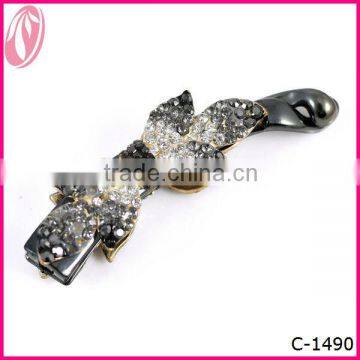 Long Black plasitc Hair Claw Clip Extension Hot Selling For Women