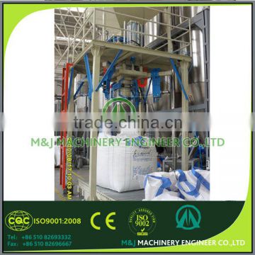 bulk bag filling machine for plastic granules