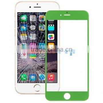 Wholesale High Quality Front Screen Glass Lens For iPhone 6 Plus Green