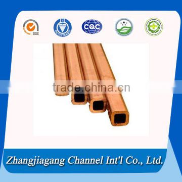 oxygen-free hollow Rectangular Copper Tube