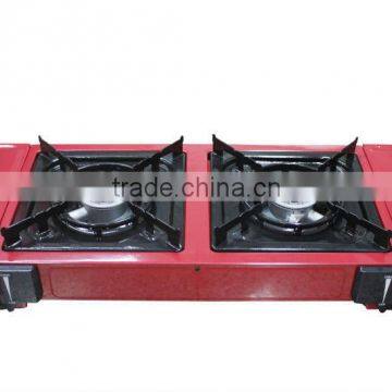 Portable Double Burner Butane Gas Stove photo-2