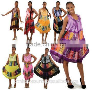 UMBRELLA TIE & DYE DRESS UMBRELLA DRESS INDIAN UMBRELLA DRESS