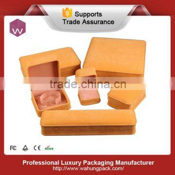 Fashion Wholesale Velvet Jewelry Boxes & Custom Velvet Jewelry Boxes Set Manufacturer