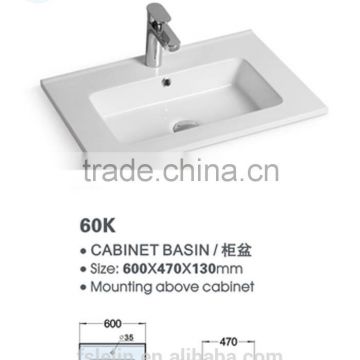 FOSHAN LELIN ceramic cabinet basin small size vanities top bathroom basin of LT-009