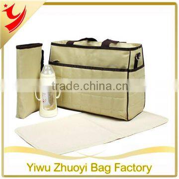 Large Capacity Fashion PU Babi Diaper Changing Mummy Bags Wholesale