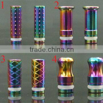 rainbow drip tips for electronic cigarette