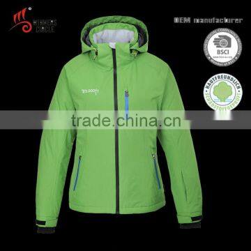 Women's winter skiing snowboard jacket,fashion colorful ski jacket(WL2211)