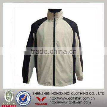 contrast free size men nylon golf windbreaker