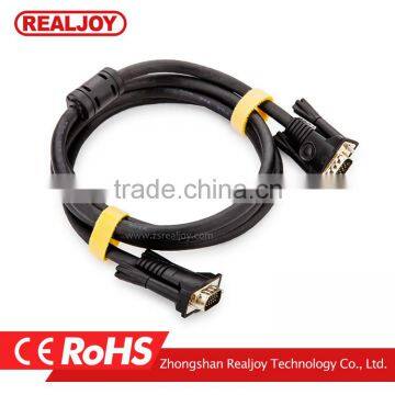 factory price 15m male to male VGA 3+6 Cable