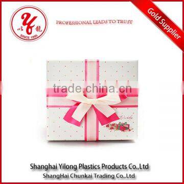 Custom logo paper wedding favour gift boxes wholesale