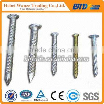 smooth shank coil roofing wire nails manufacture in China