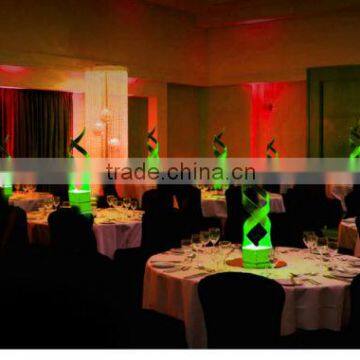 shanghai wedding and decoration LED lighted centerpieces mirror globe