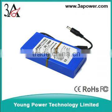 DC 12.6V 6800 mA high-capacity polymer lithium-ion battery back-up battery of surveillance cameras