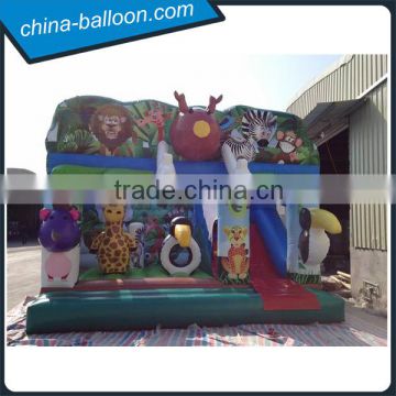 cute inflatable animal bouncer house\inflatable bouncer castle