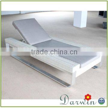 Adjustable Back Sun Loungers Aluminum Leg Chaise Lounge Quality Choice photo-2