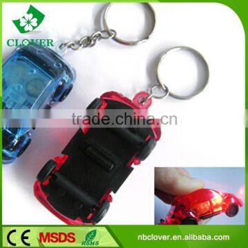 12000-15000mcd 2 Led Plastic Mini Led Flashlight Keychain photo-3