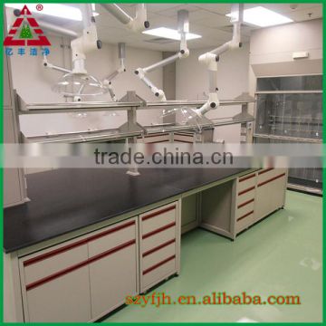 Lab /laboratory furniture/C-Frame laboratory wood workbench/ lab facility/equipment