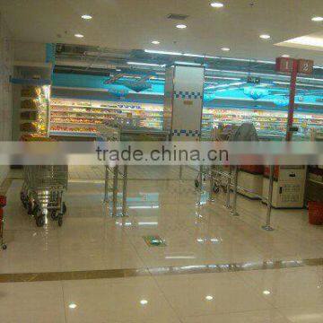 Dual Mechanical Gate for supermarket entrance