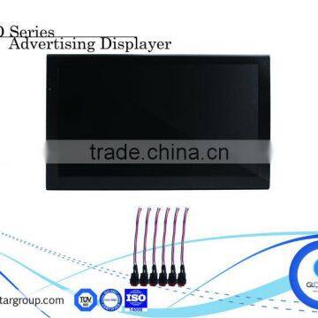 21.5" LCD Advertising Displayer with Button advertising taxi screen digital screen flexible touch screen display