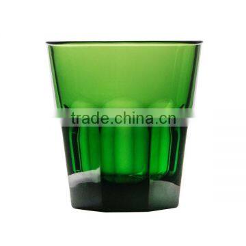 Wholesale Plastic Polycarbonate Rock Tumbler Green 240 mL Glass,plastic tumbler