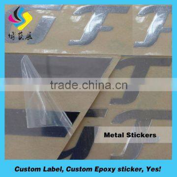 Customized Electroforming Label Metal Label Nickle Label Sticker With Adhesive