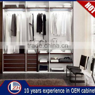 Factory direct 3 door wood bedroom mdf wardrobe designs