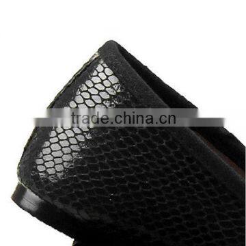 2015 Summer New Ladies Womens Snake Skin Print Flat Shoes Ballerina Ballet Flats Black Plus Size Free Shipping photo-5
