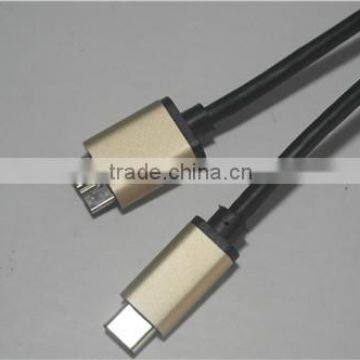 USB 3.1 Type C Cable - C Male to Micro B Male - Super Speed + 3A 10 Gbps - 3.3 Ft Long