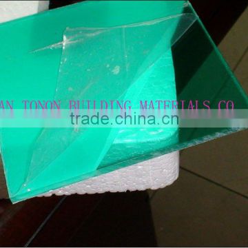 plastic solid sheet polycarbonate uv sheet for exterior wall panel