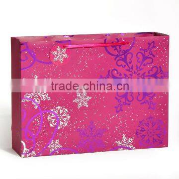 2015 Christmas Paper Bag With Customised Logo