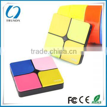 TRUSDA Universal External Laptop Battery Charger Bank Pack Rubiks Magic Cube Colorful Design