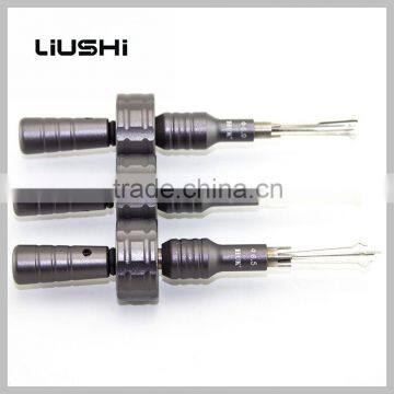 China Supplier HUK New Adjustable 3pcs ( 6.0 /6.5 / 7.0 ) Cross Lock Pick Set Locksmith Tools photo-6