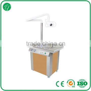 Single-station stainless steel ENT medical treatment Unit with imported pump