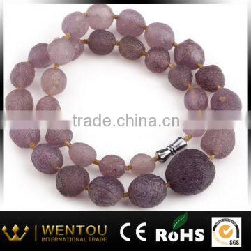 Precious necklace jewelry natural xinjiang agate seed jewelry agate necklace