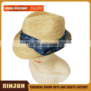 BREATHABLE MEN PANAMA STRAW HAT