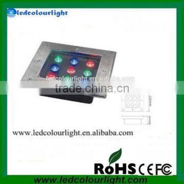 Excellent quality DC12V 9W LED Underground lighting IP68 waterproof CE&ROHS with 2 years warranty