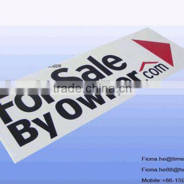 UV stabilized PP coreflute signs for sale