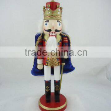 15 inches wooden nutcracker