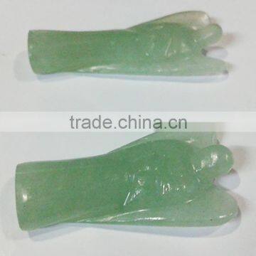 Green Aventurine 2INCH Angels | Wholesale Gemstone Angels From India