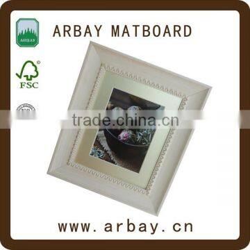 Latest design of photo glass digital 15 inch digital photo frame with mat board